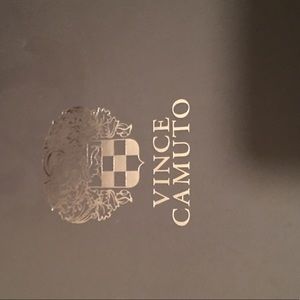 Vince Camuto Black Shoes with Gold Studs